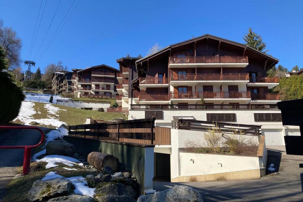 Appartement L'Edel - Vue Massif Mont-Blanc Saint-Gervais-les-Bains Eksteriør bilde